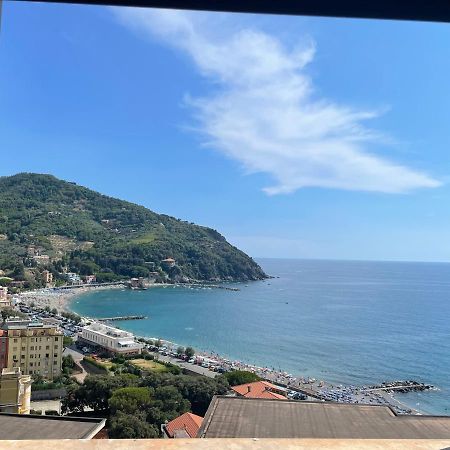 Ferienwohnung Ocean View Flat With Wi-Fi, Ac And Elevator To Town Levanto Exterior foto