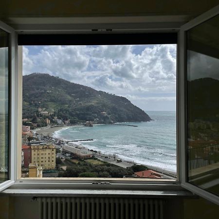 Ferienwohnung Ocean View Flat With Wi-Fi, Ac And Elevator To Town Levanto Exterior foto