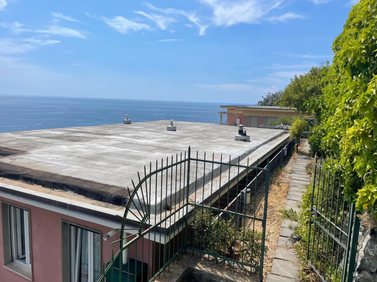 Ferienwohnung Ocean View Flat With Wi-Fi, Ac And Elevator To Town Levanto Exterior foto